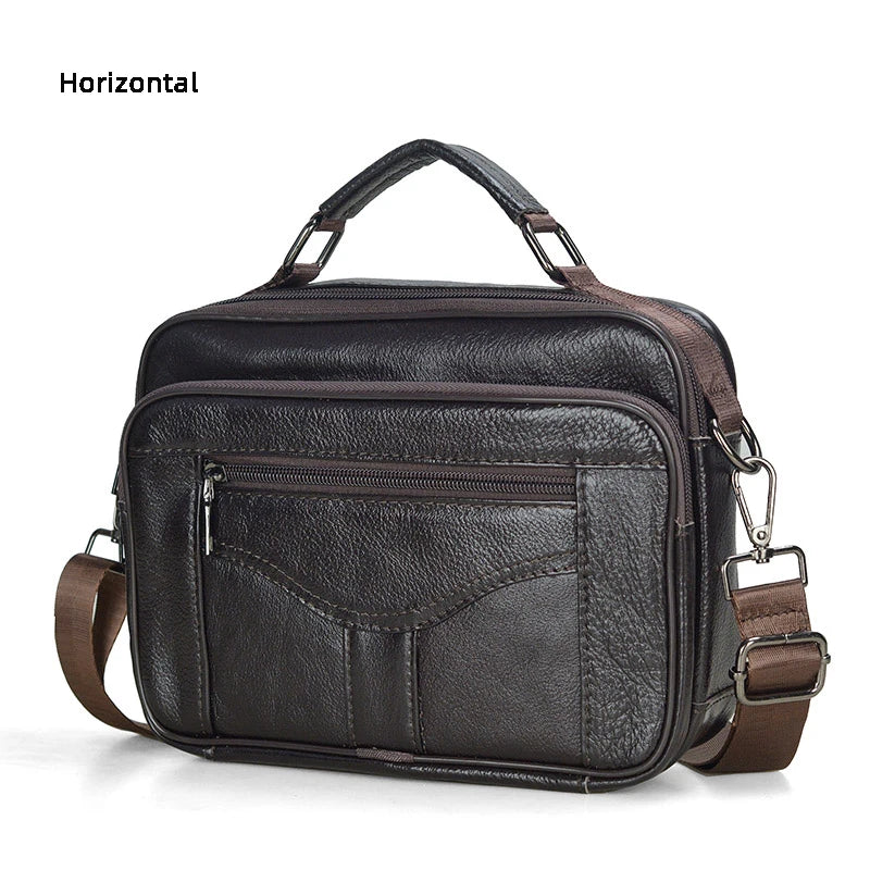 Men Genuine Leather Handbags