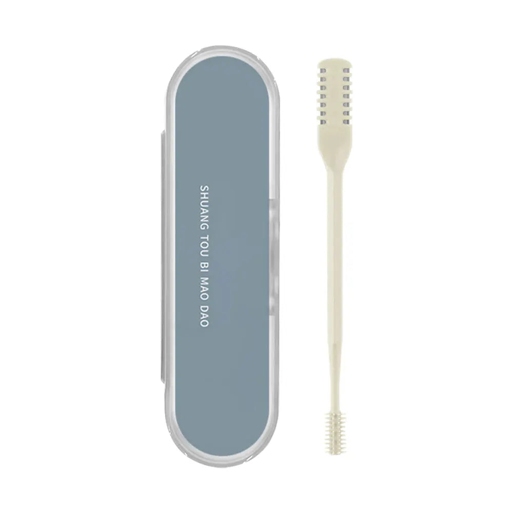 Portable Manual Nasal Nose Hair Trimmer Clipper With Storage Box