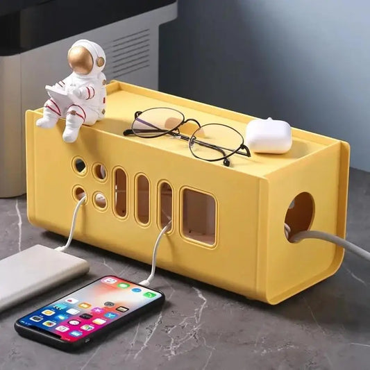 Desktop Cable Storage Organizer Box