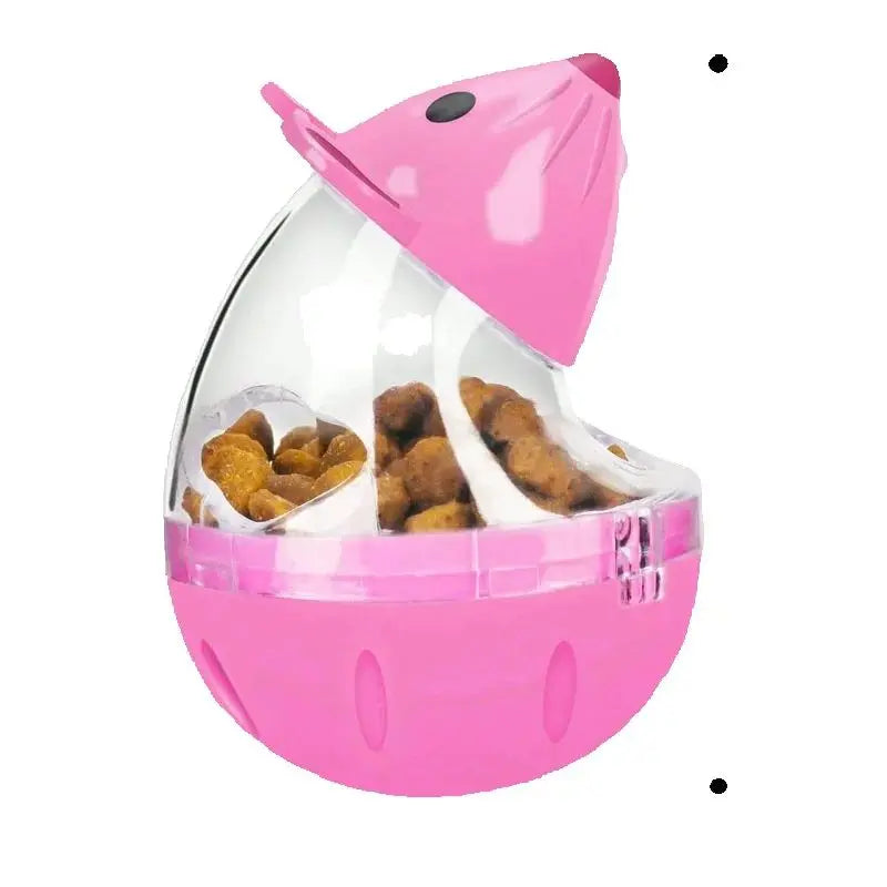 Rolling Mouse Treat Dispenser Toy for Cats & Dogs