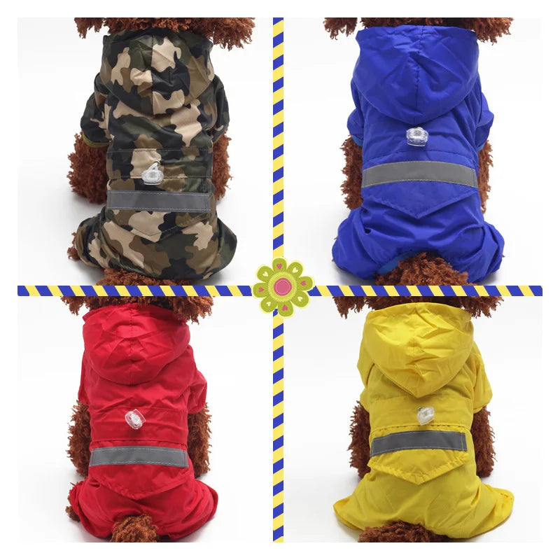 Pet Dog Raincoat