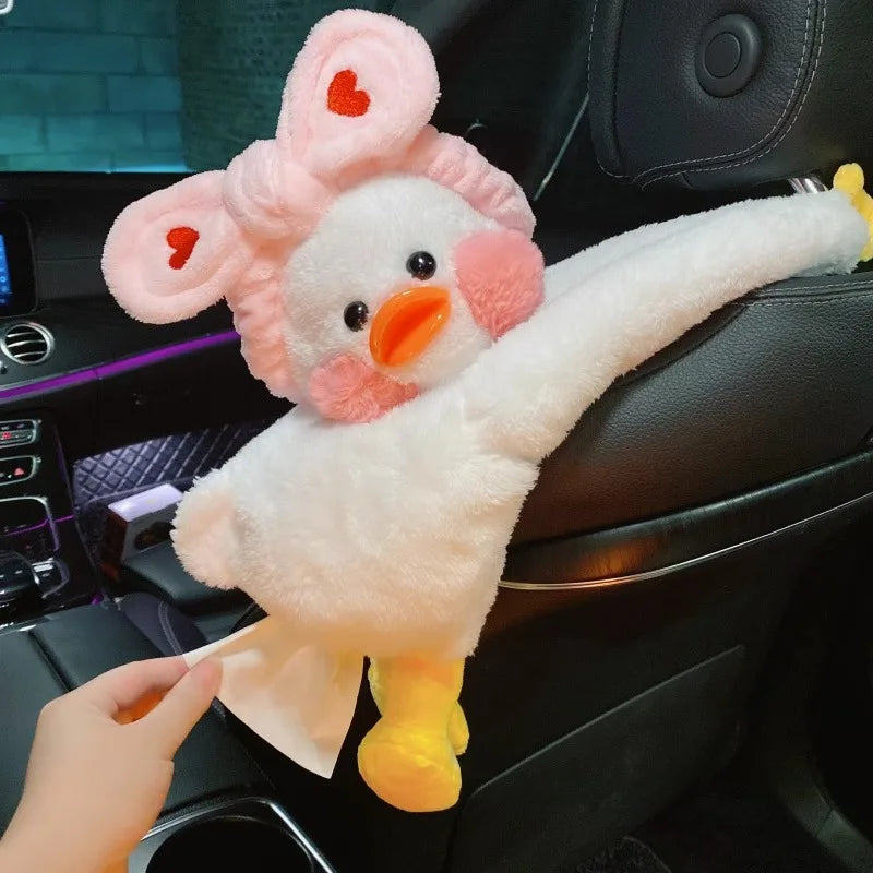 Cute Car Tissue Box 2 In 1Cartoon Holder