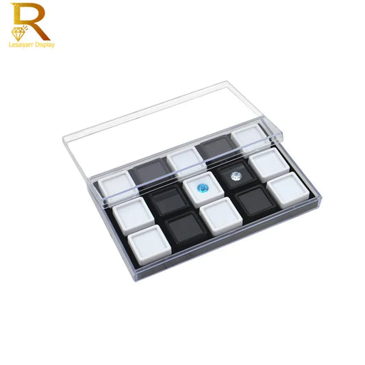 Jewellery Storage Case with Foam Grid Inserts