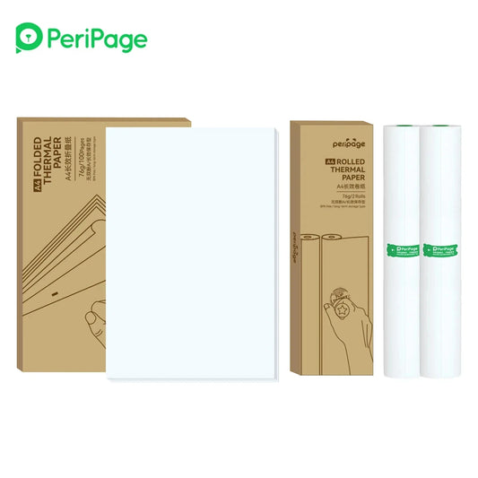 PeriPage Mini A4 Thermal Paper 100 Sheets