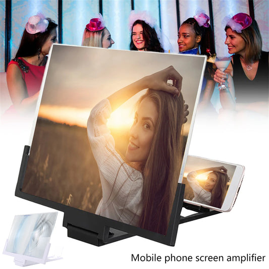 14 inch 3D Portable Screen Magnifier Glass Stand