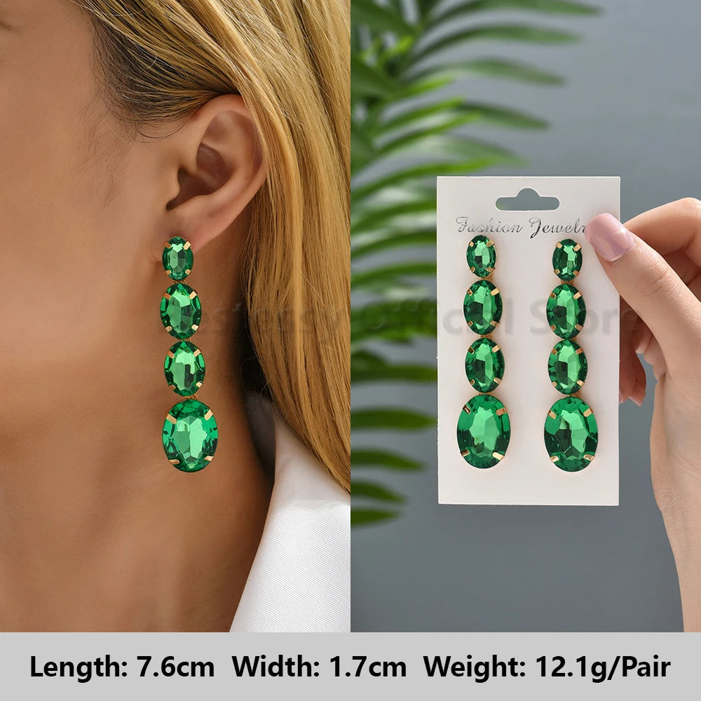Classic Crystal Earrings