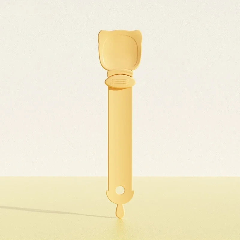 Long Handle Cat Wet Food Squeeze Spoon