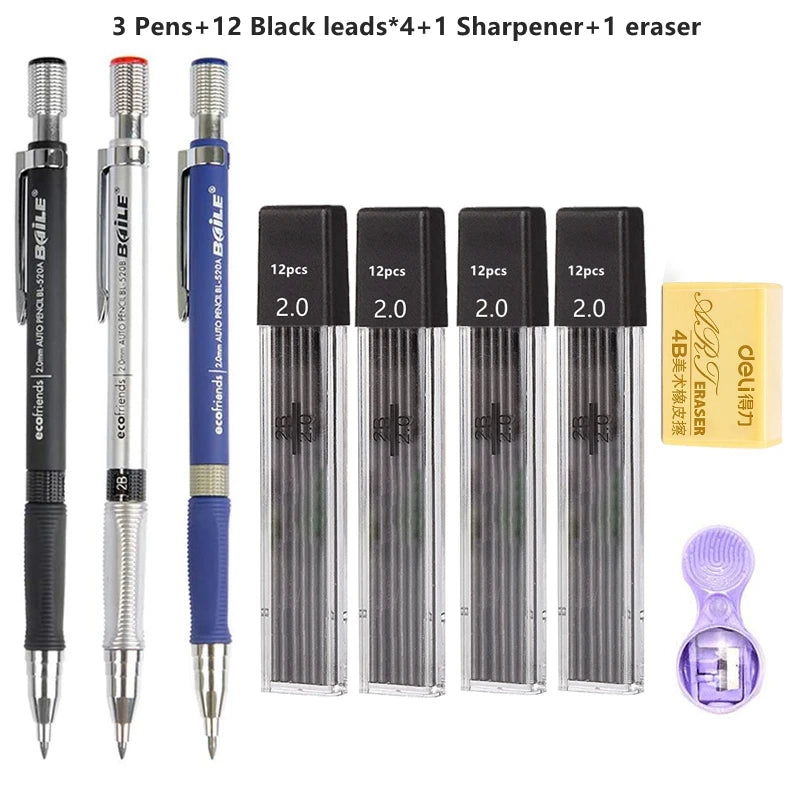 2.0 mm Mechanical Pencils Set