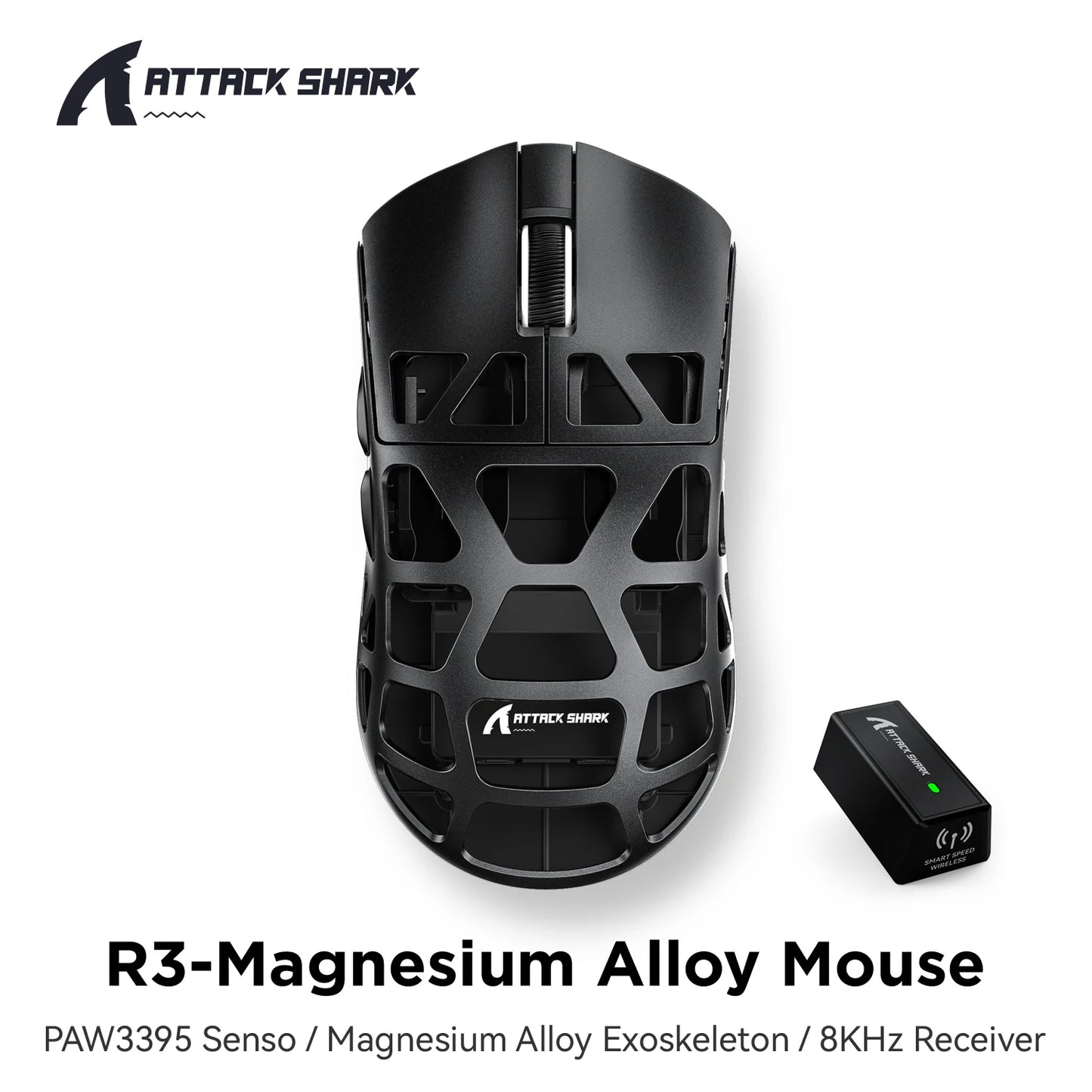 Attack Shark R3 Magnesium Alloy Gaming Mouse