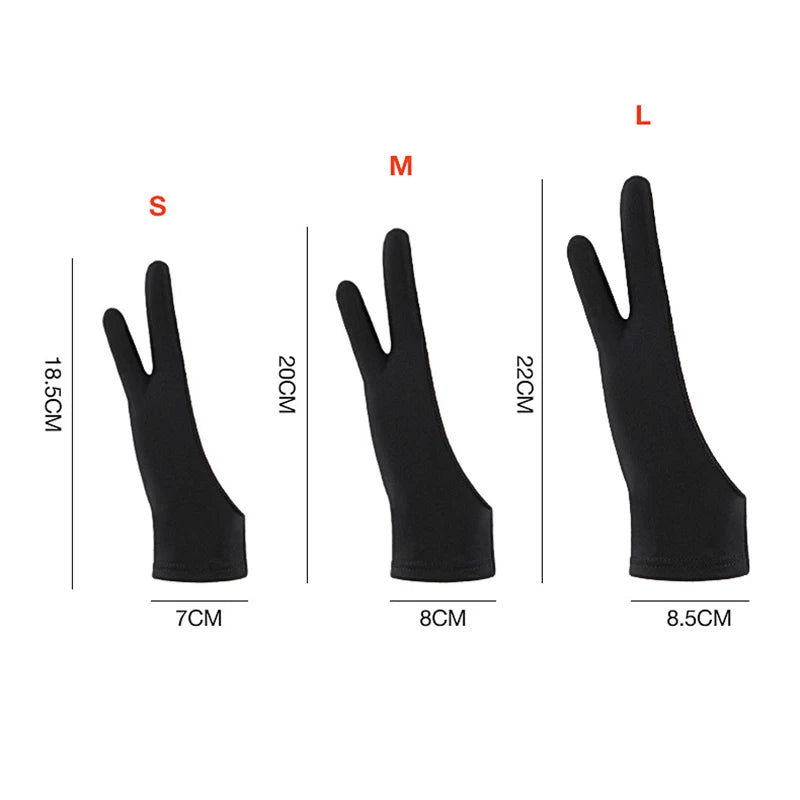 Two-Finger Drawing Glove