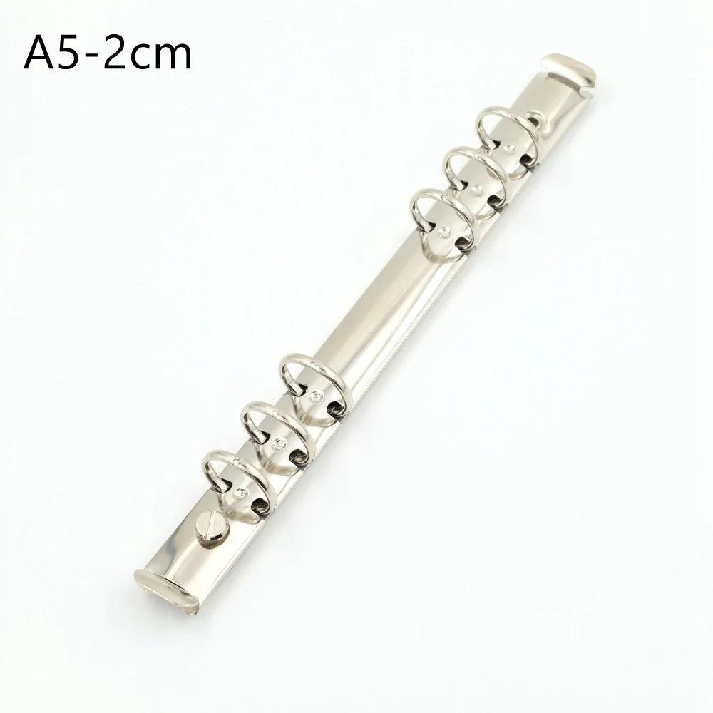 A4 B5 A5 A6 A7 B7 Loose-Leaf Spiral Notebook Metal Clip Ring