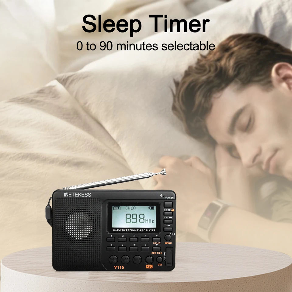 Retekess V115 Radio FM