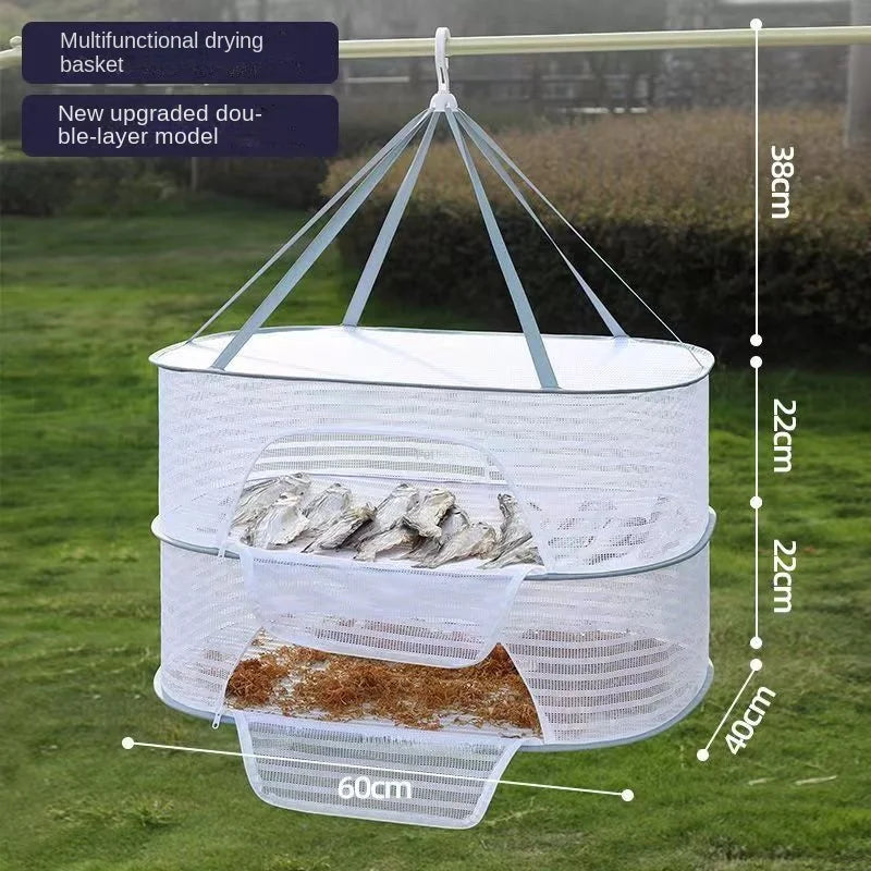 1.2.3Layer Breathable Quick Drying Hanging Net Holder