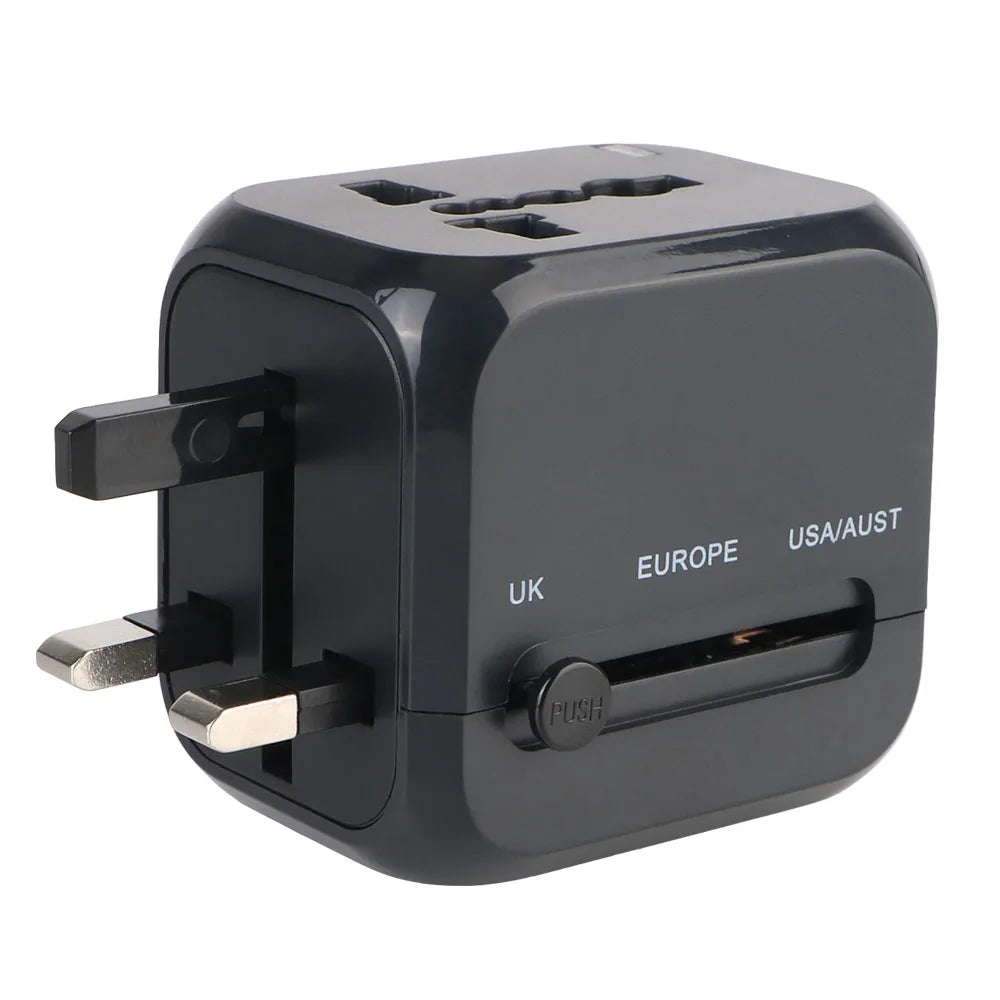 Universal Travel Adapter with USB & USB-C