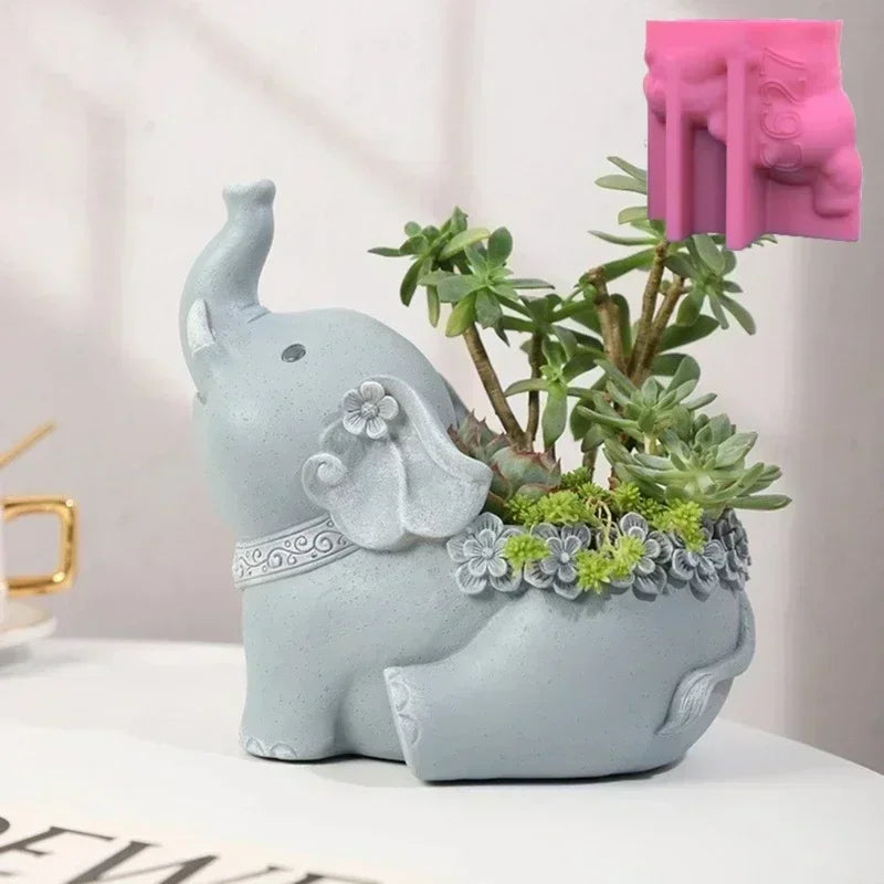 Elephant Plant Flowerpot