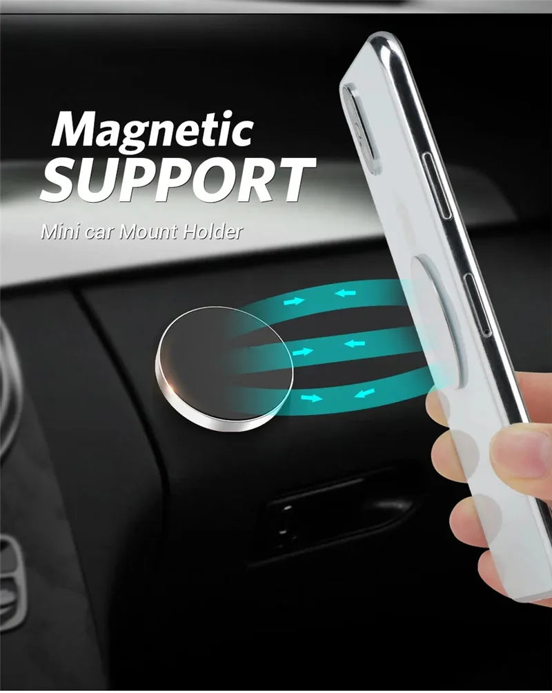Magnetic Phone Car Holder Stand for iPhone Samsung Xiaomi Huawei
