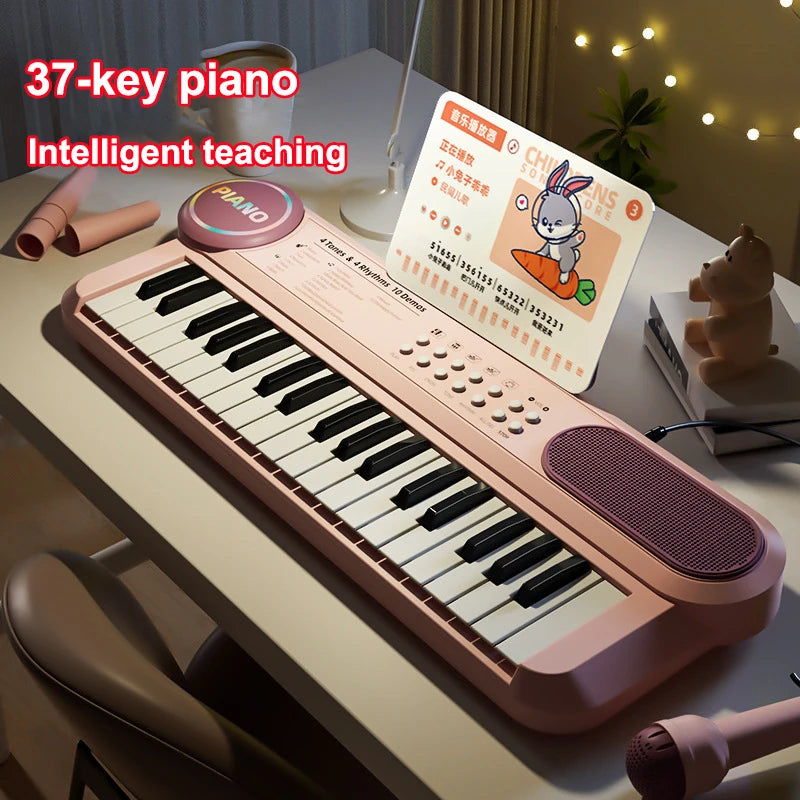Children's Piano Keyboard 37 Keys With Microphone