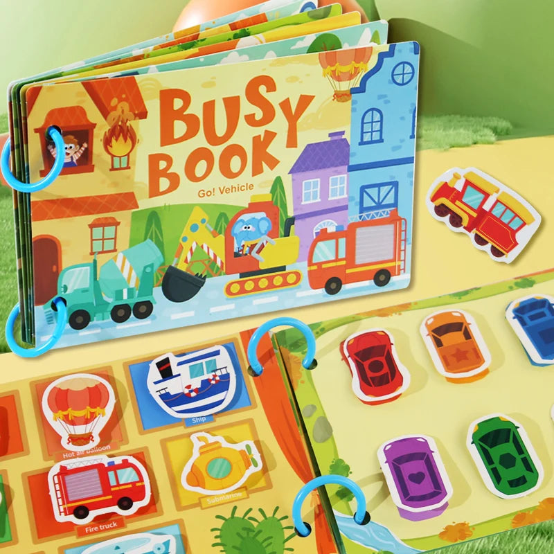 Busy Book Activities for Kids