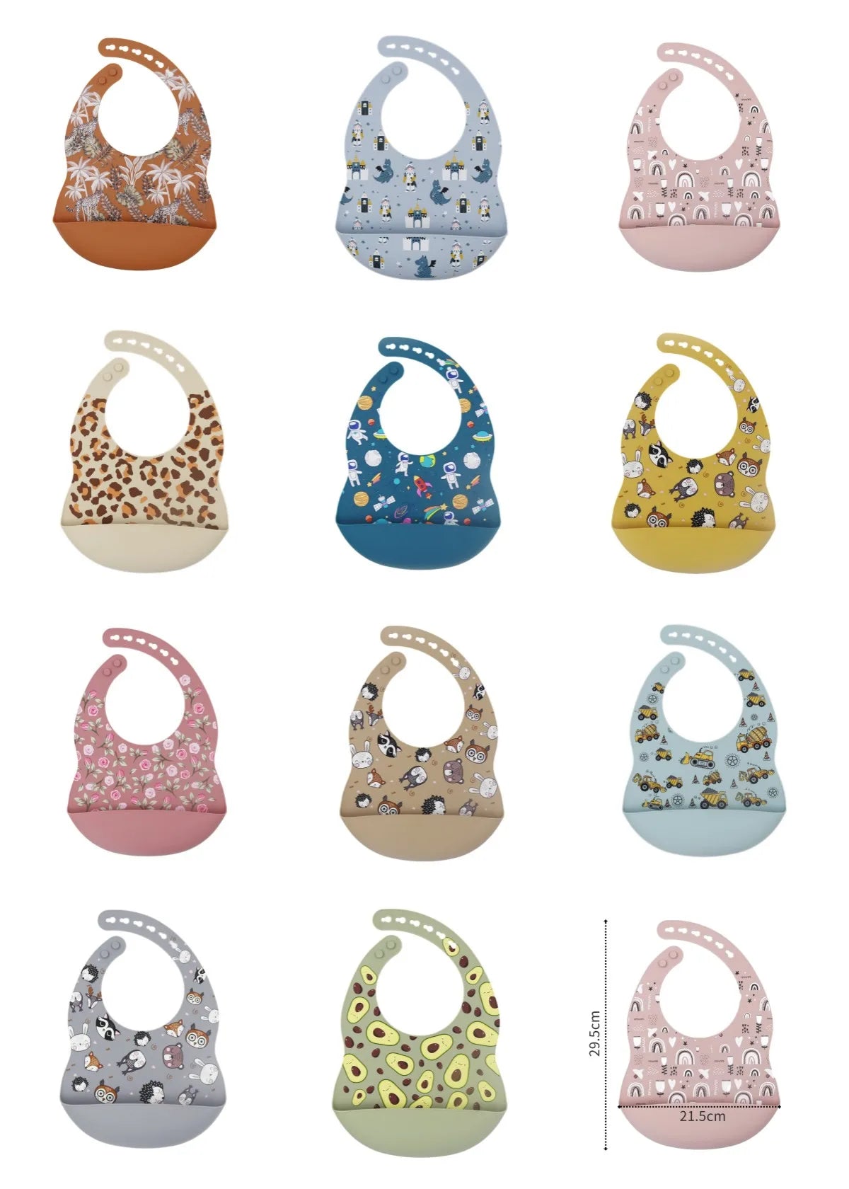 Silicone Baby Bibs
