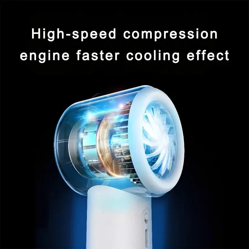 Portable Handheld Fan USB Rechargeable