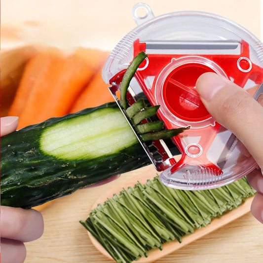 Multi-Blade Vegetable Peeler & Julienne Cutter