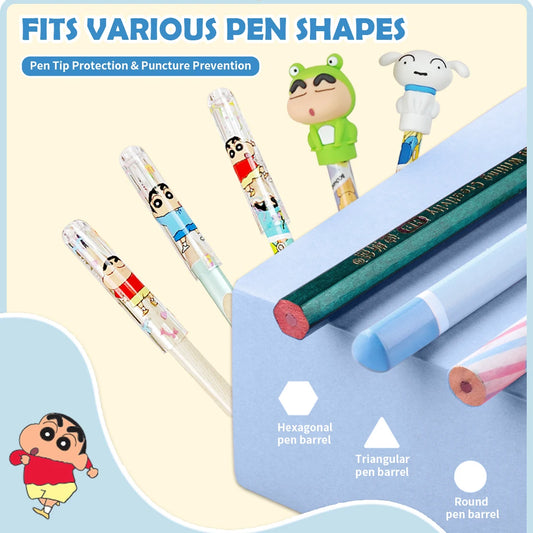 Crayon Shin-Chan 3D Pencil Cap Set