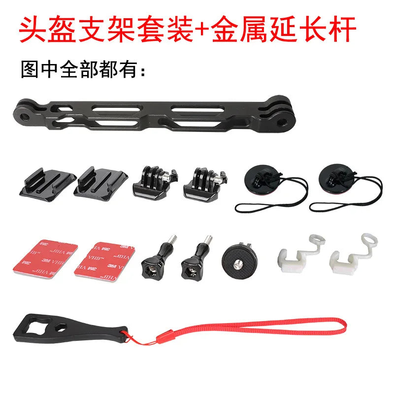 Cycling Motorcycle Helmet Bracket Camera
