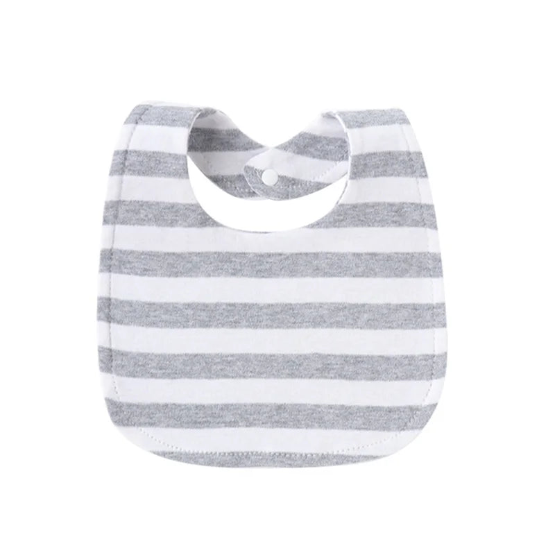 4 Pcs/lot Baby Bibs Double Layer