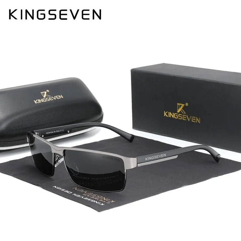 KINGSEVEN Men Polarized Photochromic Sunglasses