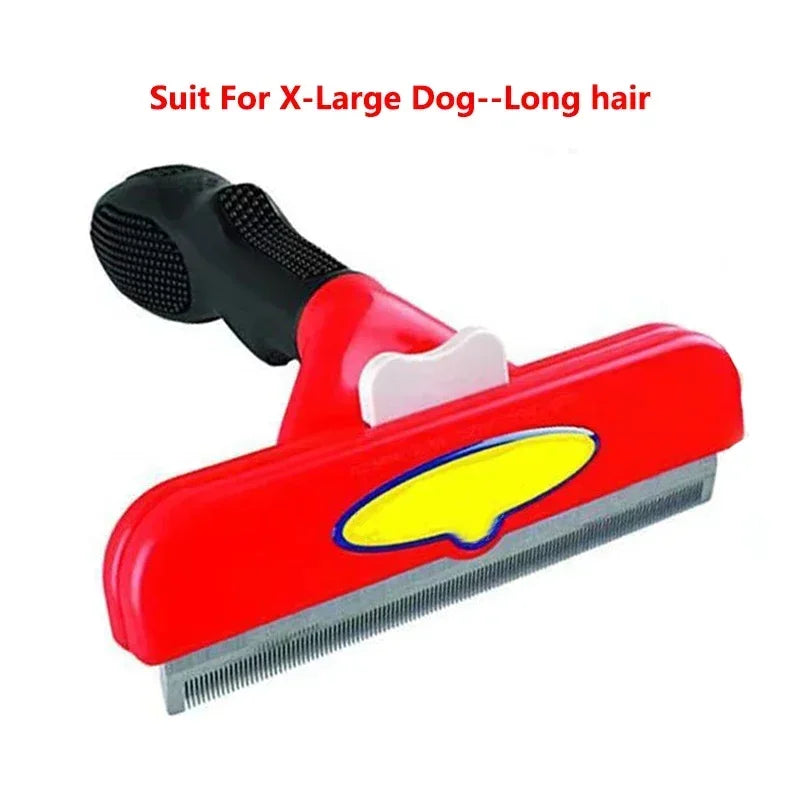 Pet Deshedding Grooming Brush for Cats & Dogs