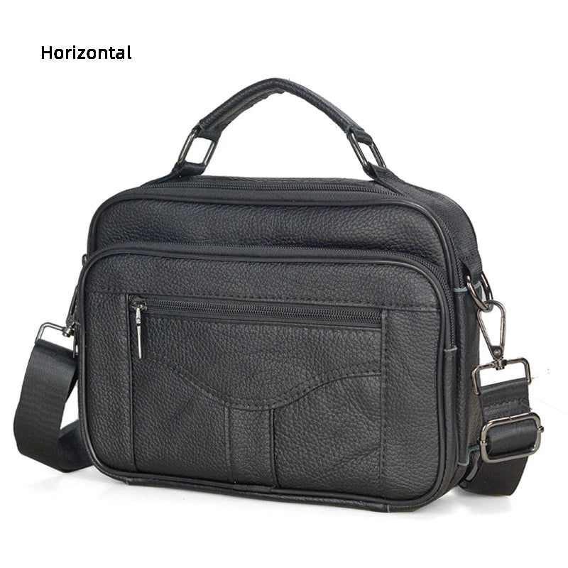 Men Genuine Leather Handbags