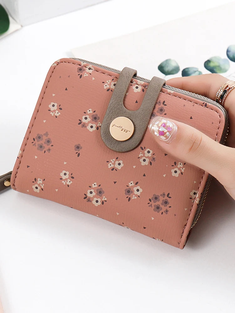 Japanese and Korean PU Printed Wallet