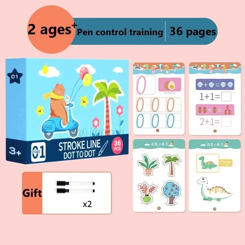 Reusable Magical Tracing Workbook
