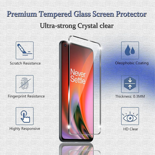 OnePlus Nord 2 & Nord 2T Tempered Glass Screen Protector