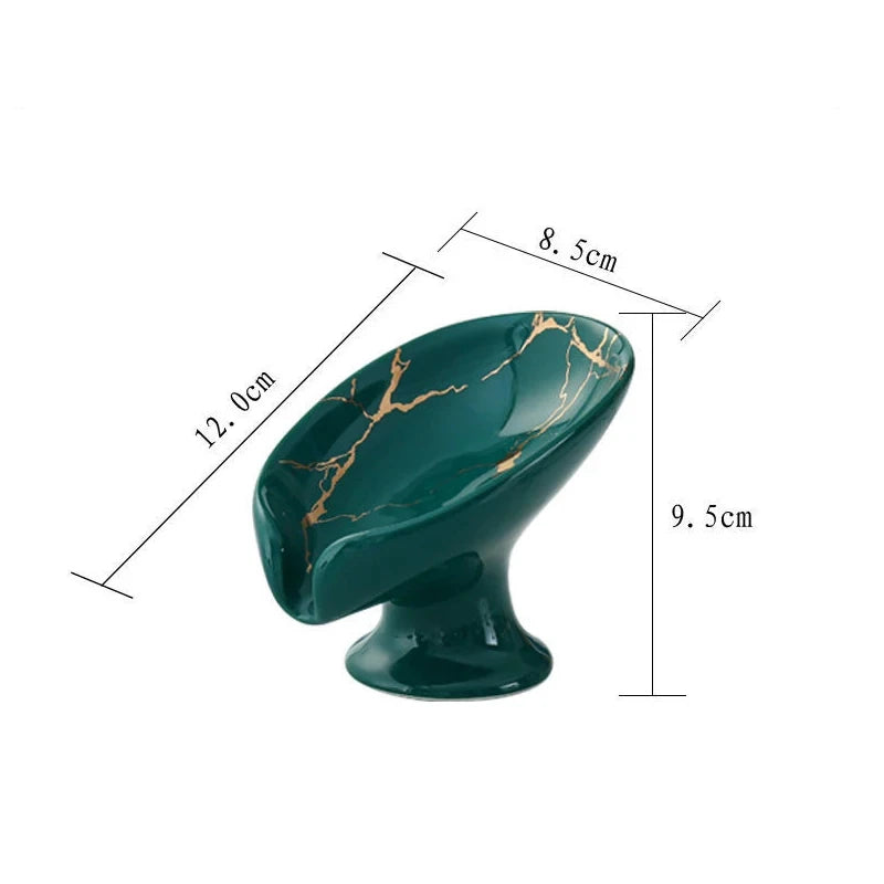 Ceramic Leaf Soap Holder