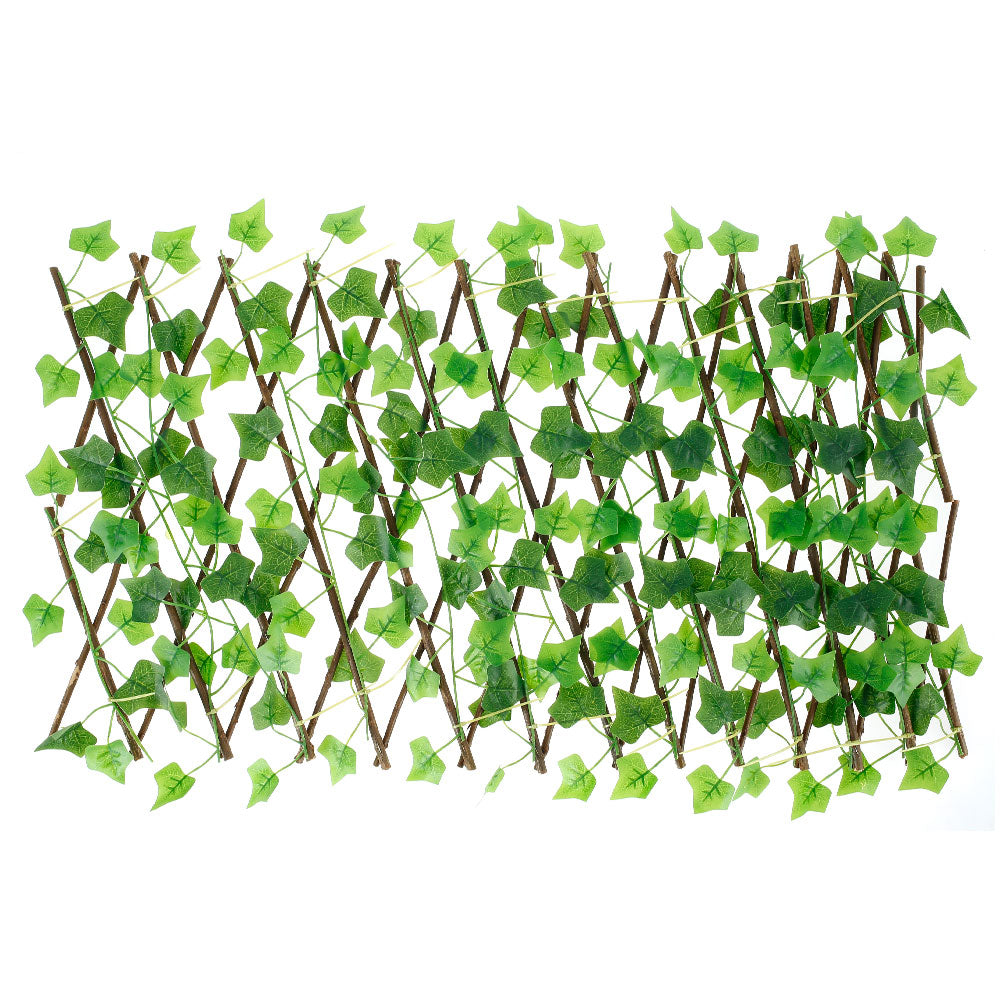 Expandable Artificial Ivy Privacy Fence