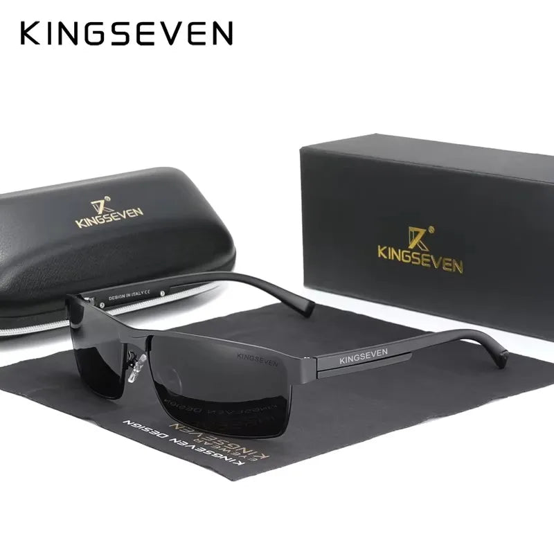 KINGSEVEN Men Polarized Photochromic Sunglasses