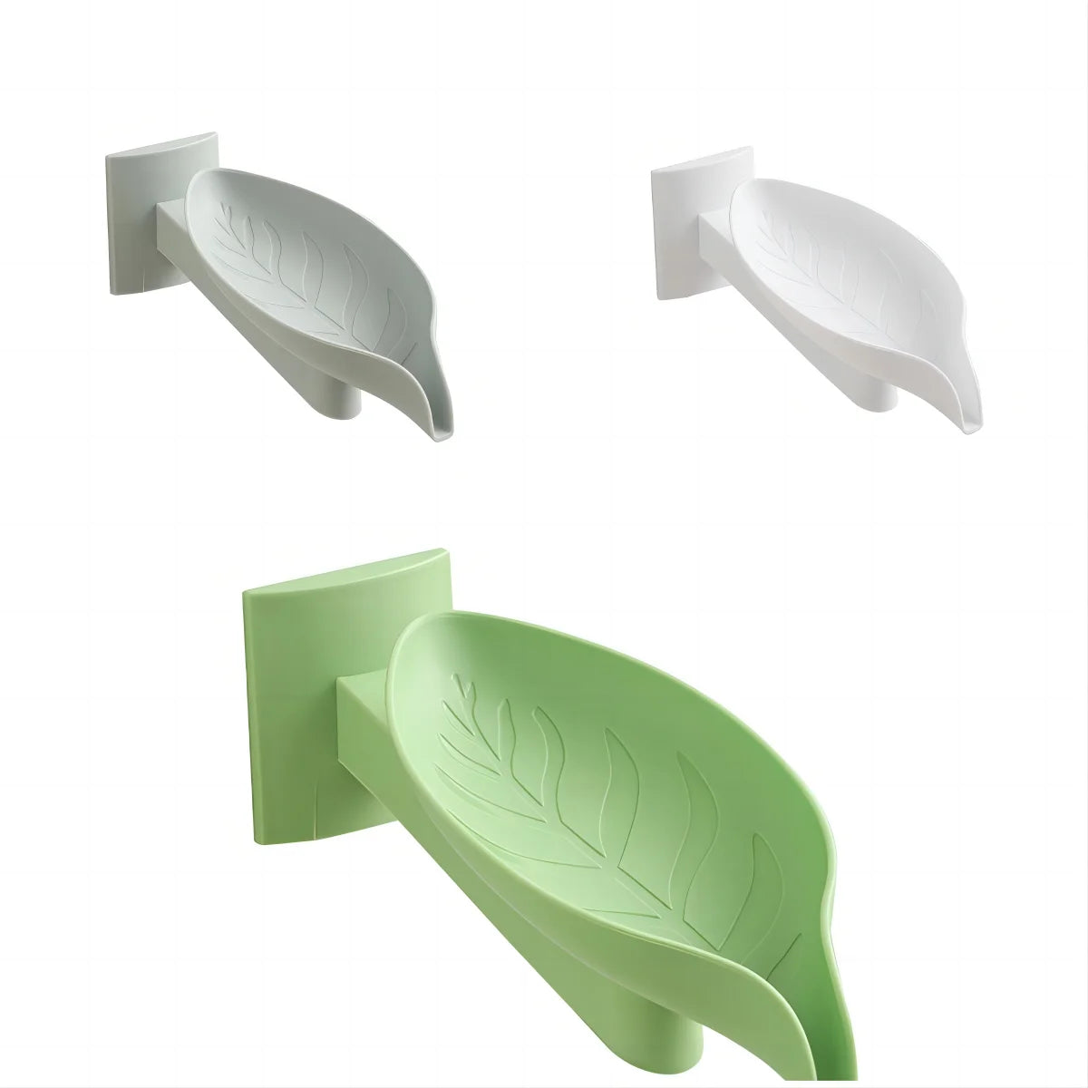 Self-Draining Leaf Soap Dish