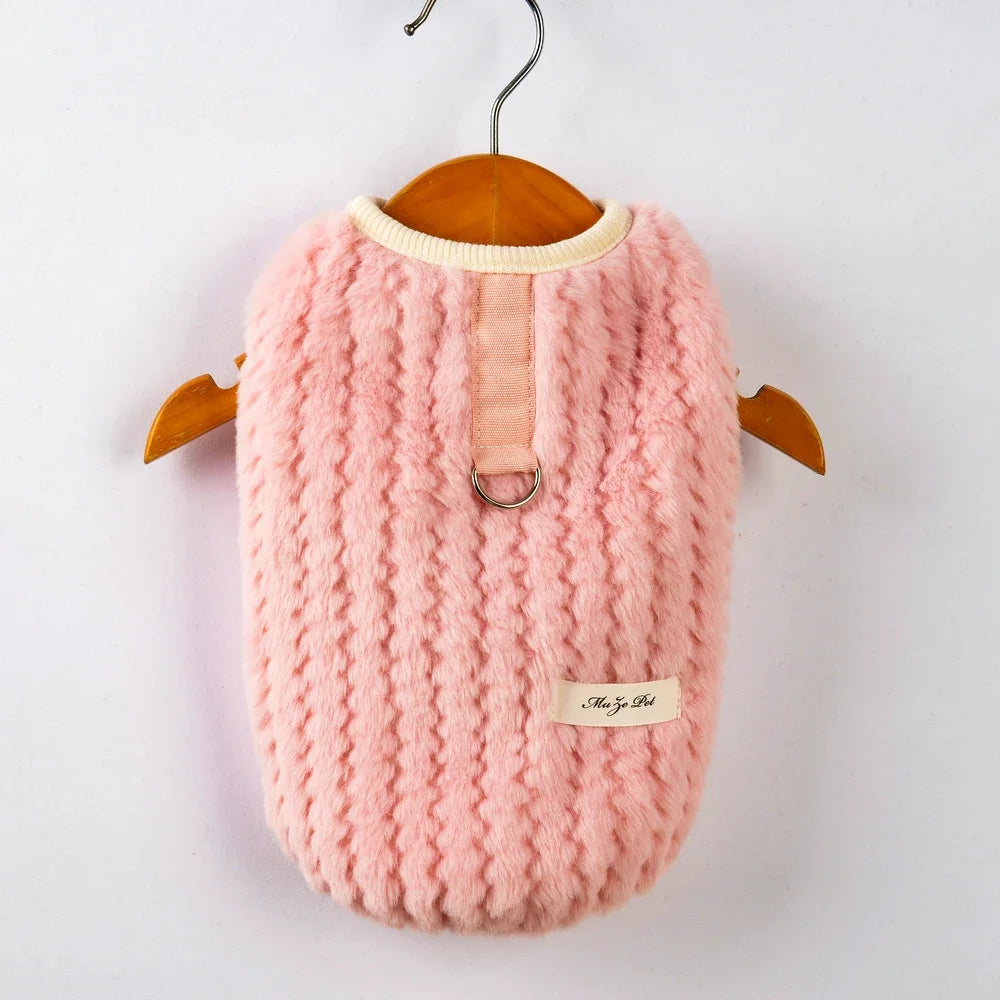 Warm Fleece Pet Coat Jacket for Small Dogs & Cats