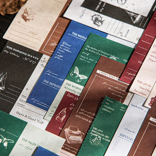 Vintage Literary Series Journaling Paper Pack