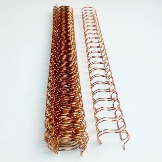 Gold Double Wire Binding Coils