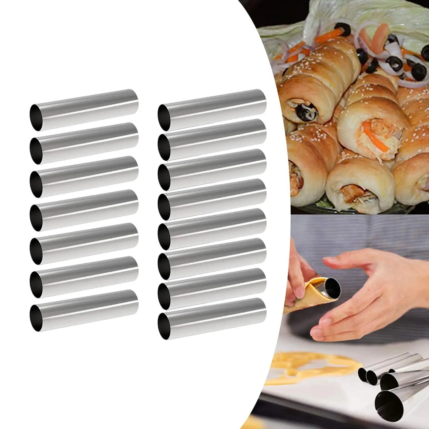 Stainless Steel Cannoli Form Tubes