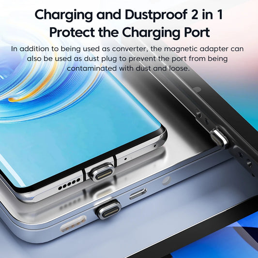 100W Magnetic USB-C OTG Adapter