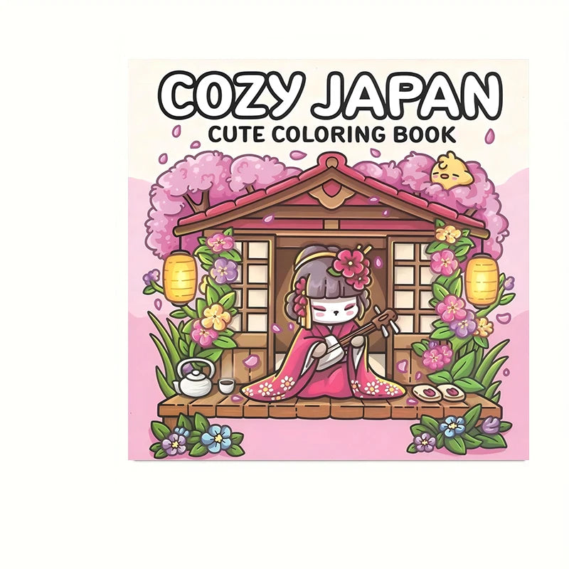 Cutie Pet Adult Colouring Book