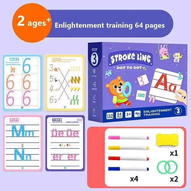 Reusable Magical Tracing Workbook