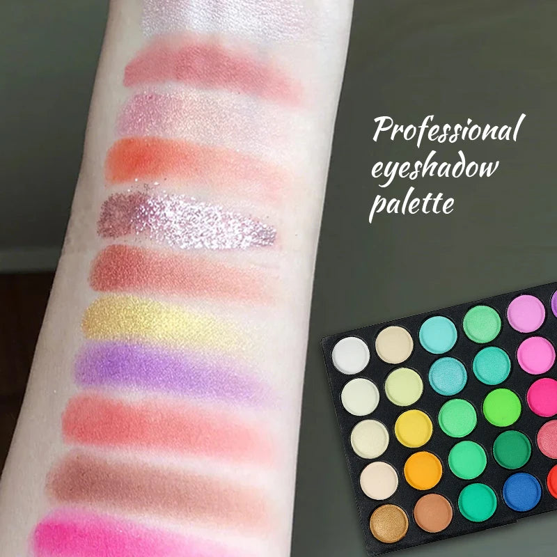 120 Colors Waterproof Eye Makeup Pallet Shadows