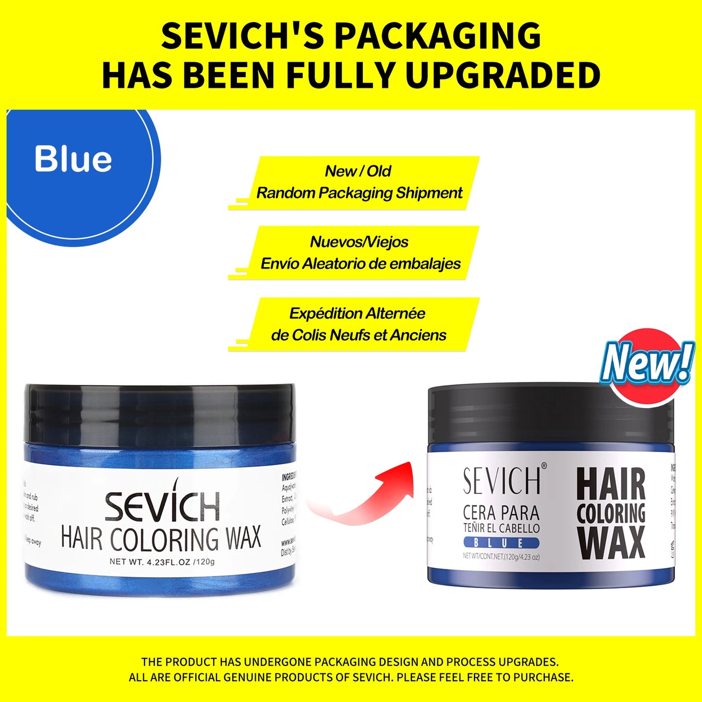Temporary Hair Color Wax