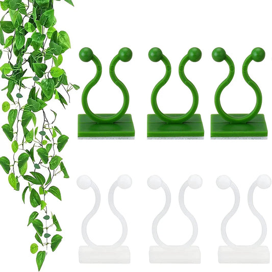 Self-Adhesive Plant Wall Clips for Climbing Vines
