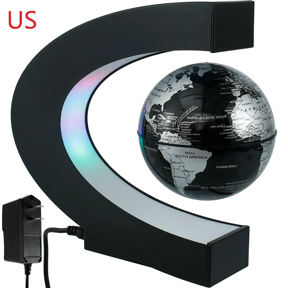 Magnetic Levitating LED Floating Globe Lamp