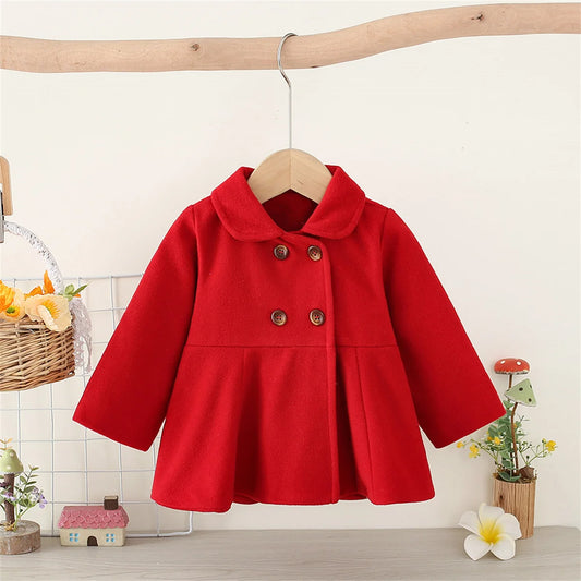 Spring And Autumn Baby Long Sleeve Coat